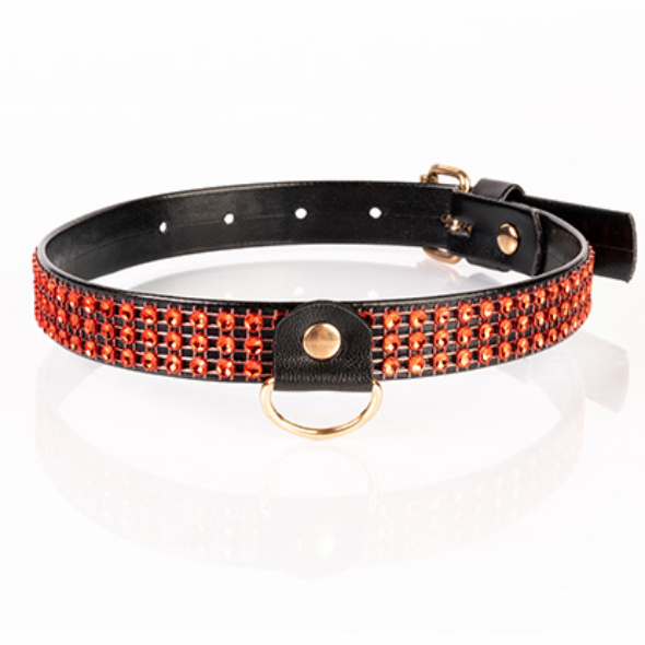 Collier Kinkster Vegan Leather Red