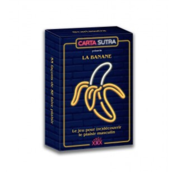 Carta Sutra La Banane jeu de carte à la découverte du plaisir masculin