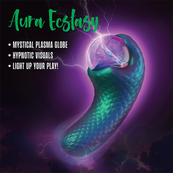 Globe de plasma mystique du serpent enchanté Dark Millenia Temptasia