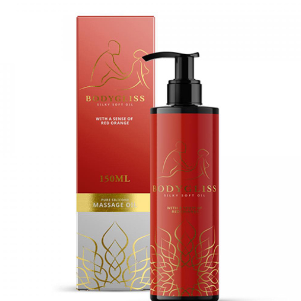 BodyGliss - Huile de massage et lubrifiant Orange sanguine - 150 ml