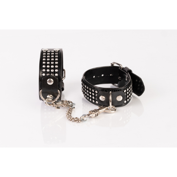 Kinkster Menottes Strass argenté