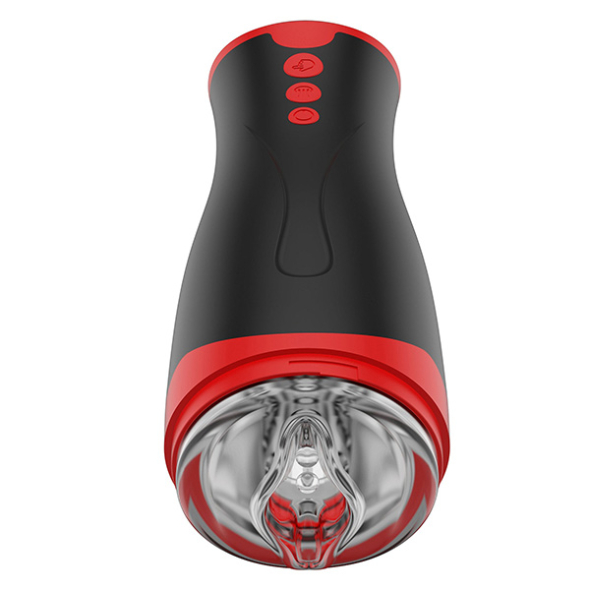Deep Squeeze Masturbator  Vibration et pression FUSION X de HIDDEN DESIRE
