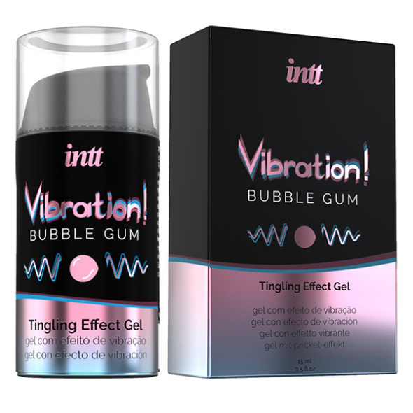 Gel Vibration Ice Tingling Bubble Gum INTT