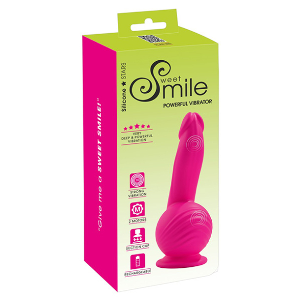 1 Powerful Vibrator Smile Pink