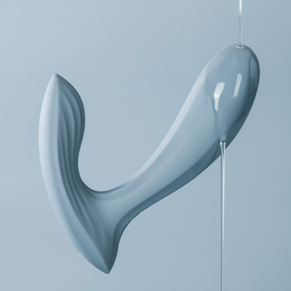 Stimulateur ultime du clitoris, du point G et de l'anus Erica Blue de Svakom