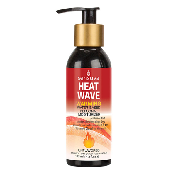 Sensuva Lubrifiant à base d'eau chauffant 125 ml