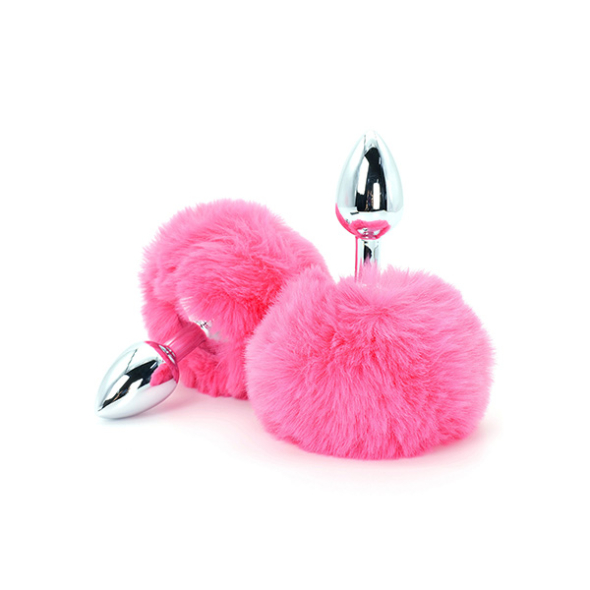 Echanting Bunnytail Butt Plug Pink