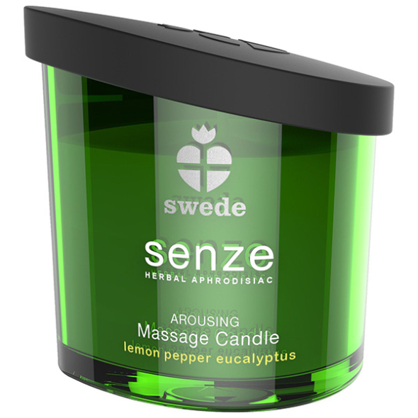 Bougie de Massage Senze Arousing lemon pepper eucalyptus