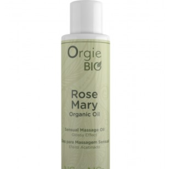 Orgie Bio Vegan huile de massage Rose Mary