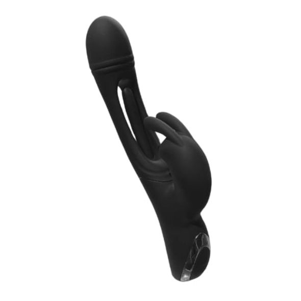 Bellyfashion Rabbit Tapping G-Spot Stimulation Black