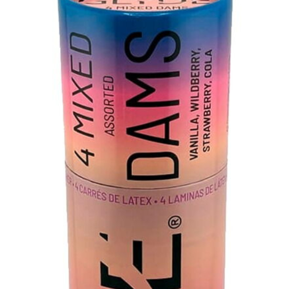 Lingettes à lécher en latex végétalien sexe oral My Glade