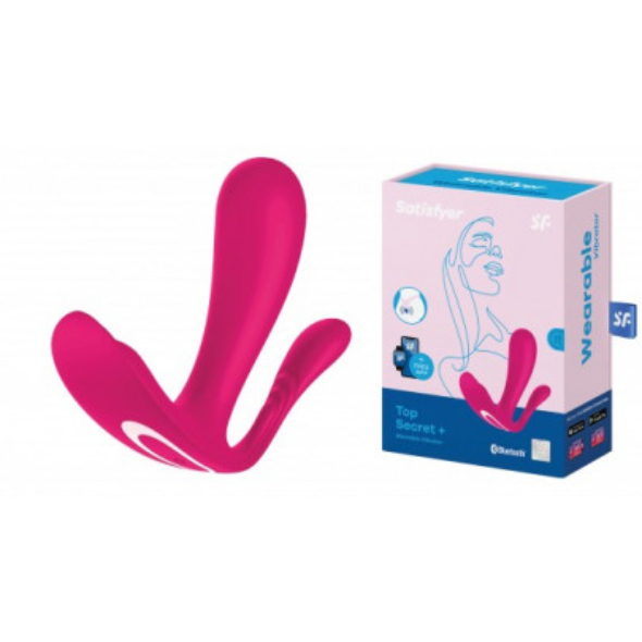 Satisfyer Top Secret+ Vibromasseur point G et anal Pink