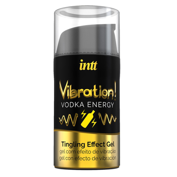 Gel Vibration Ice Tingling Vodka Energy INTT
