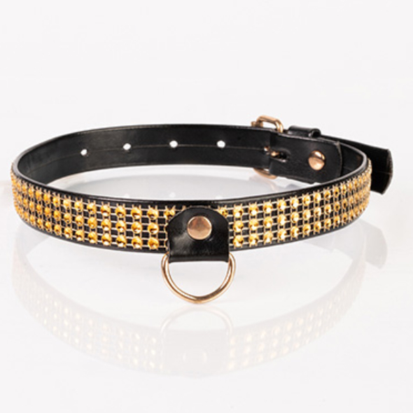 Collier Kinkster Vegan Leather Gold
