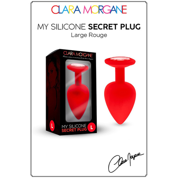 1 My Secret Rouge Silicone Plug Large