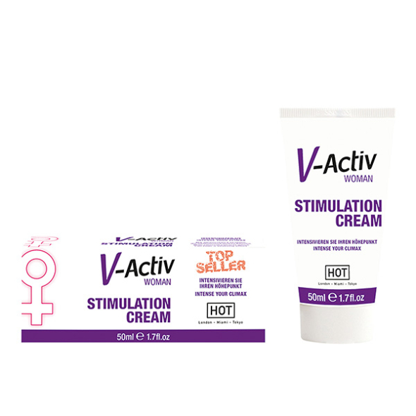 HOT V-Activ Stimulating Creme Woman 50ml