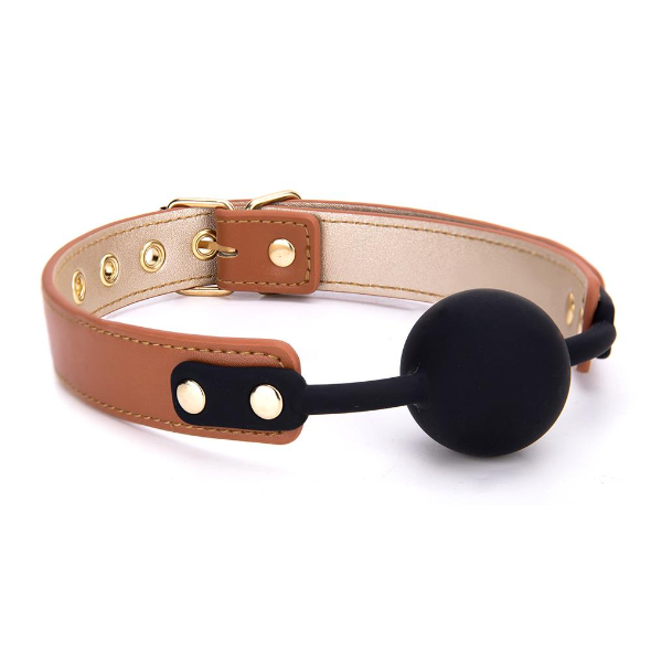 Blaze Elite Ball Gag Cognac