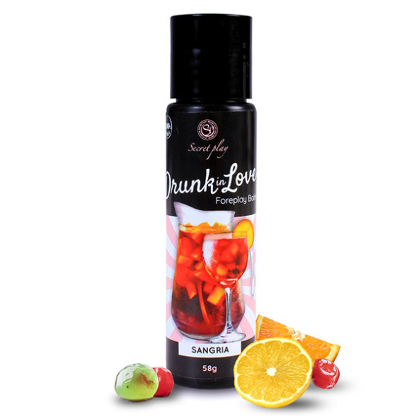 Lubrifiant comestible Saveur Sangria Secret Play