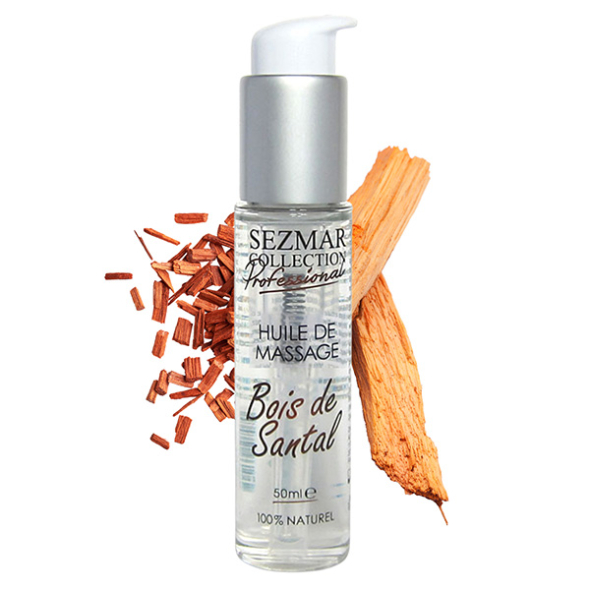 Huile de Massage Professionnelle Sezmar Bois de Santal 50ml
