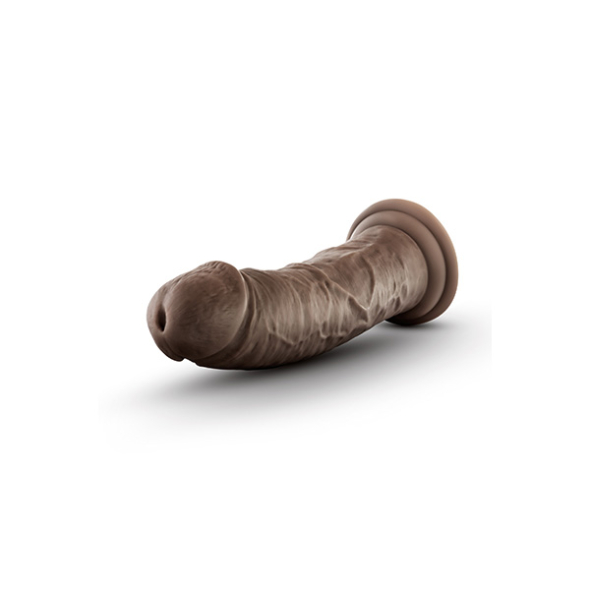 Dr Skin Shepherd 20.3 cm Dildo en silicone avec ventouse Chocolat