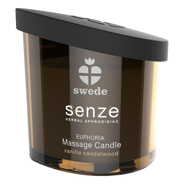 Bougie de massage Euphoria Vanille Bois de santal Senze
