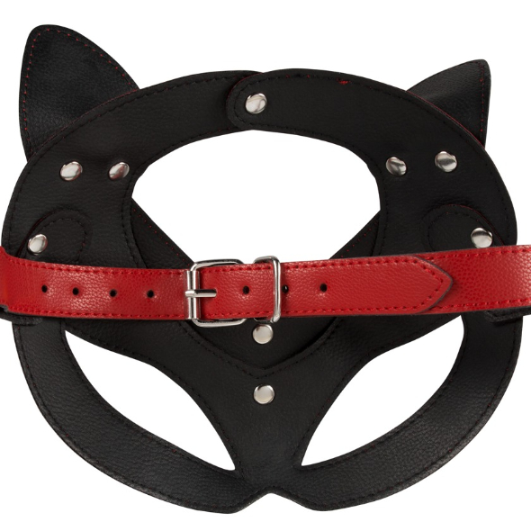 Masque Chat rouge