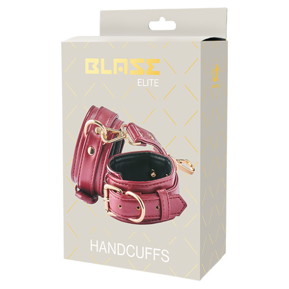 Blaze Elite Handcuffs Red Menottes Poignets