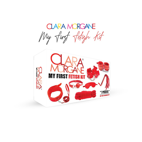 Clara Morgane My First Fetish Rouge Kit 8 pièces