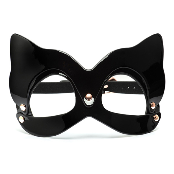 Kinky Diva Masque Chat Vernis Noir