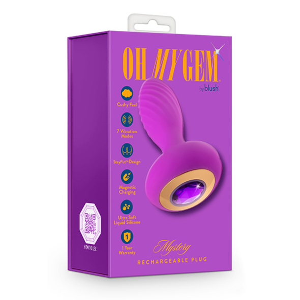 Oh My GemCharm Plug Amethyst