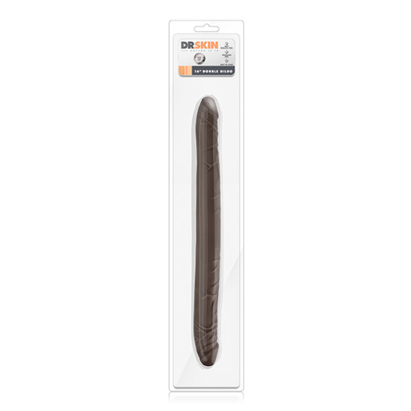 Dr Skin Double Dong Chocolate 40.6 cm