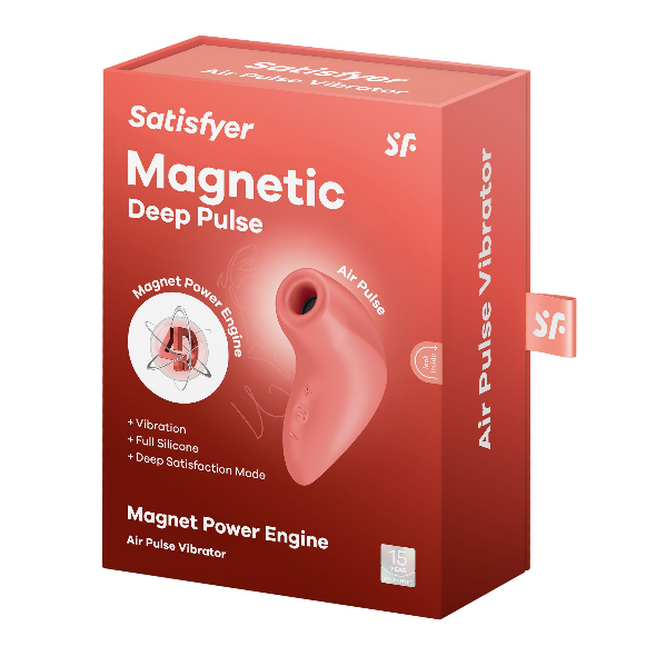 1 Satisfyer Magnetic Deep Pulse Terracotta