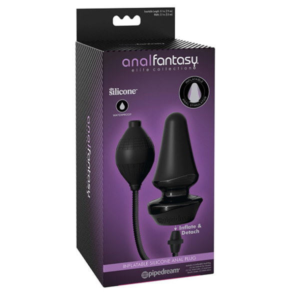 Plug anal gonflable en silicone anal Fantaisy