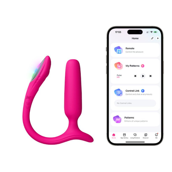 Lovense Vibrateur anal Lush – Rose