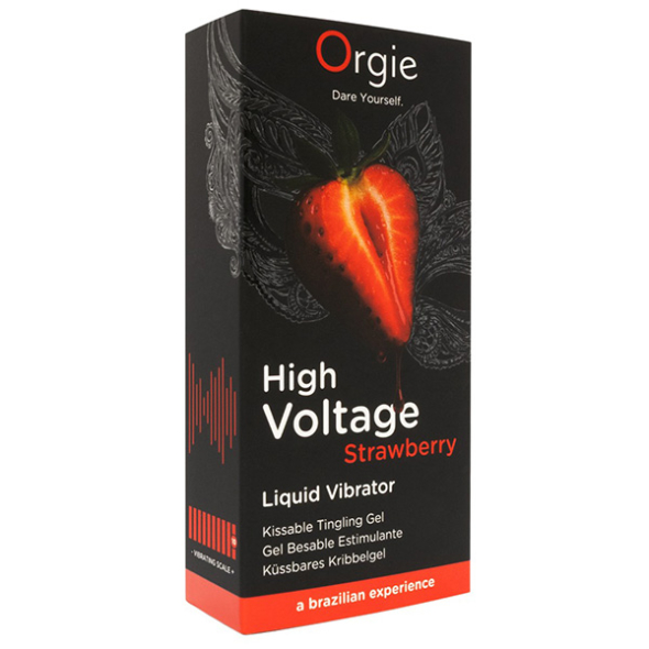 Orgie High Voltage Gel Stimulant Fraise Kissable