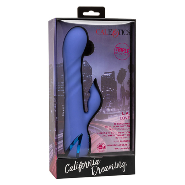 California Dreams L.A. Love Rabbit avec succion clitoridienne
