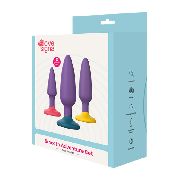 Love signal Smooth Adventure Set Kit Plug Anal