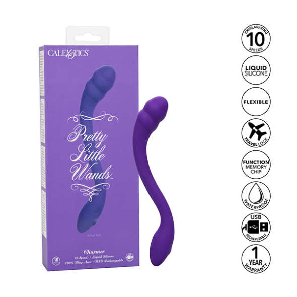 CalExotics Pretty Little Wands Charmer Purple