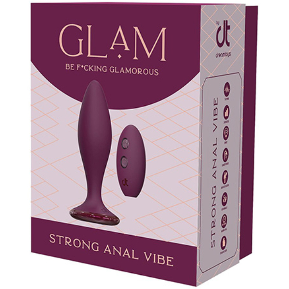 Glam Strong Plug Anal Vibe