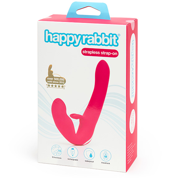Happy Rabbit  Strapless Strap-on Rabbit Vibe