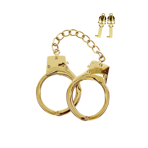 Taboom Gold Plated BDSM Handcuffs