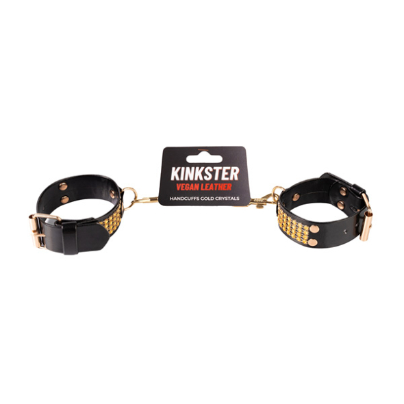 Menottes Kinkster Vegan Leather Gold