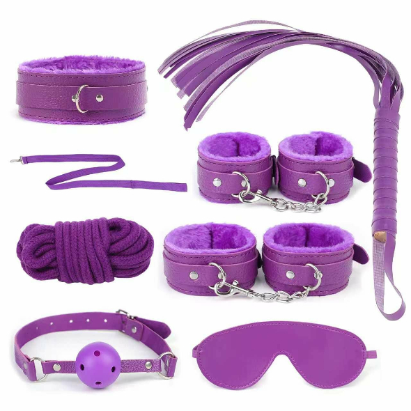 Bellyfashion Kit Bondage 7 Pièces Purple