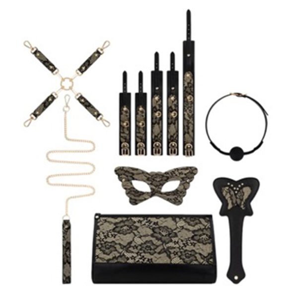 Soirée Bdsm Kit Bondage Gold RS Kinky Me Softly