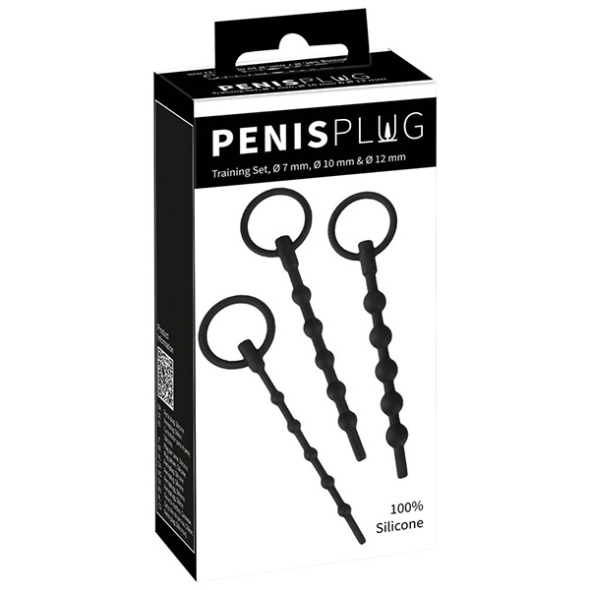 Pénis Plug silicone  Kit Training tige urètre