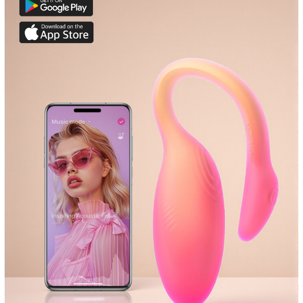 Magic Motion Flamingo Max Orange Love Egg