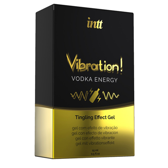 Gel Vibration Ice Tingling Vodka Energy INTT