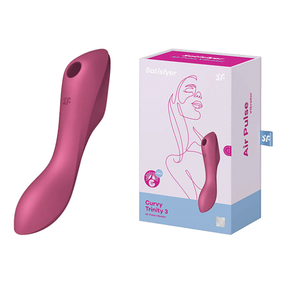 Satisfyer Curvy Trinity 3 Red