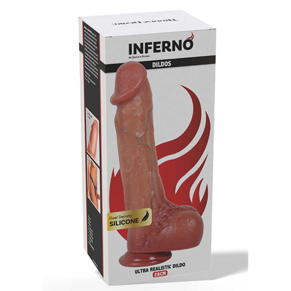 Inferno Gode ​​ultra réaliste en silicone 28 cm Hidden Desire