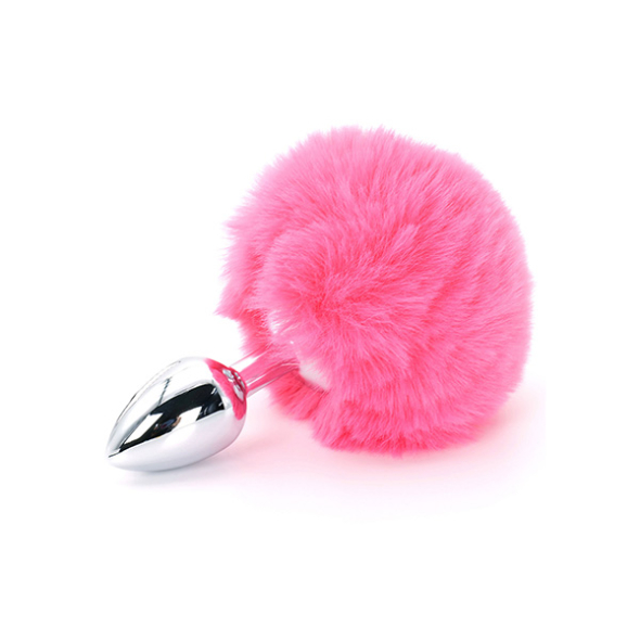 Echanting Bunnytail Butt Plug Pink